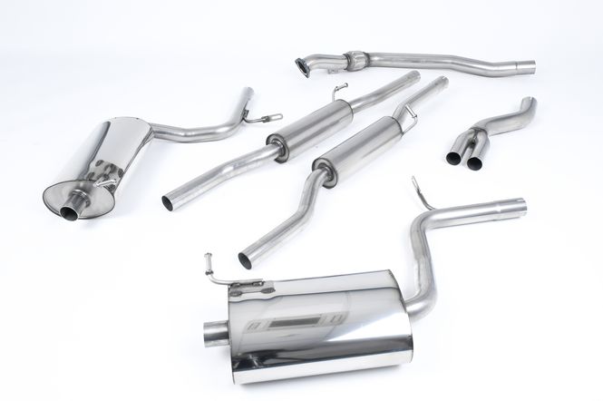 Hovedbilde Cat-back 100mm GT100 Tailpipes. Manual models only