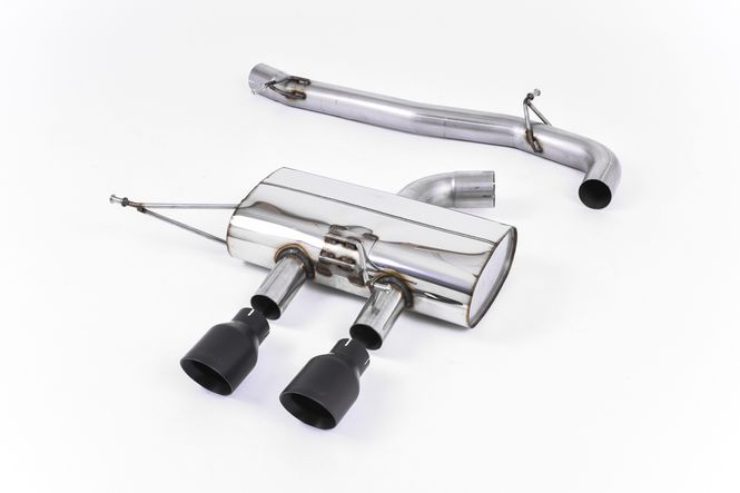 Hovedbilde Cat-back 3-inch Race System. Non-resonated (louder). Cerakote Bl
