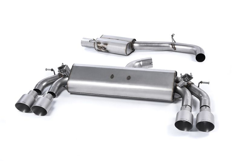 Cat-back Resonated (quieter). Quad Round Titanium Tips This prod