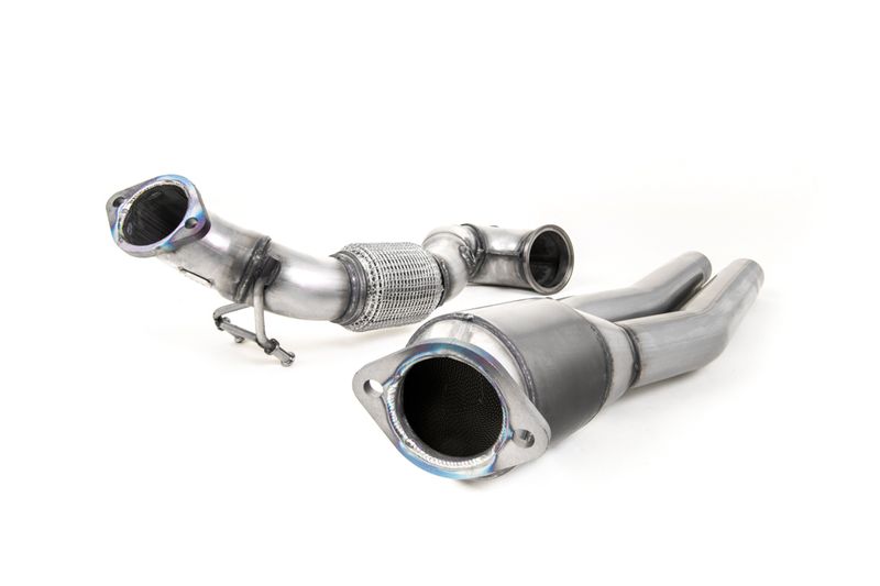 Large Bore Downpipe and Hi-Flow Sports Cat Fits both OE and Mill