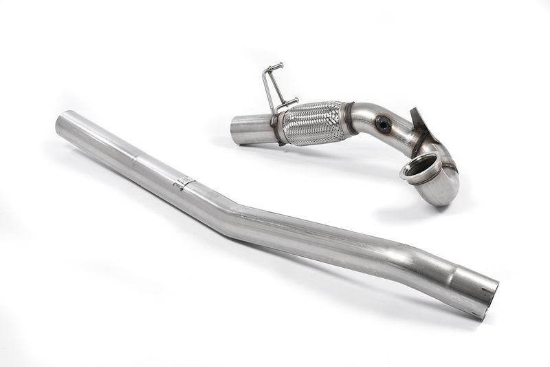 Large-bore Downpipe and De-cat Must be fitted with Milltek Sport