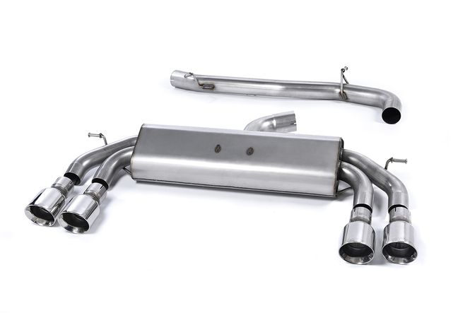 Hovedbilde Cat-back Non-Valved Race System. Non-resonated (louder). Quad Ro