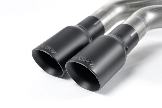 Hovedbilde Cat-back 3-inch Race System. Non-resonated (louder). Cerakote Bl