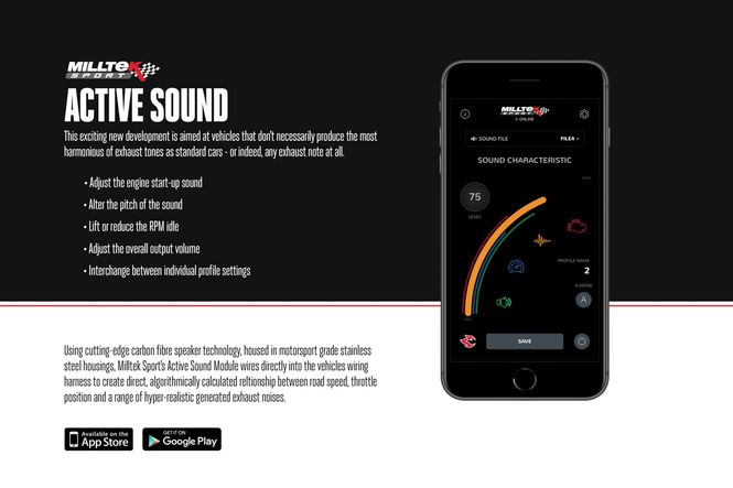 Hovedbilde Active Sound Control V2 with 8 Selectable Sound Files
