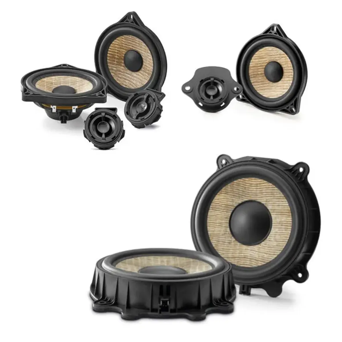 Focal Inside Høyttalerpakke Front  Tesla Model 3 & Y