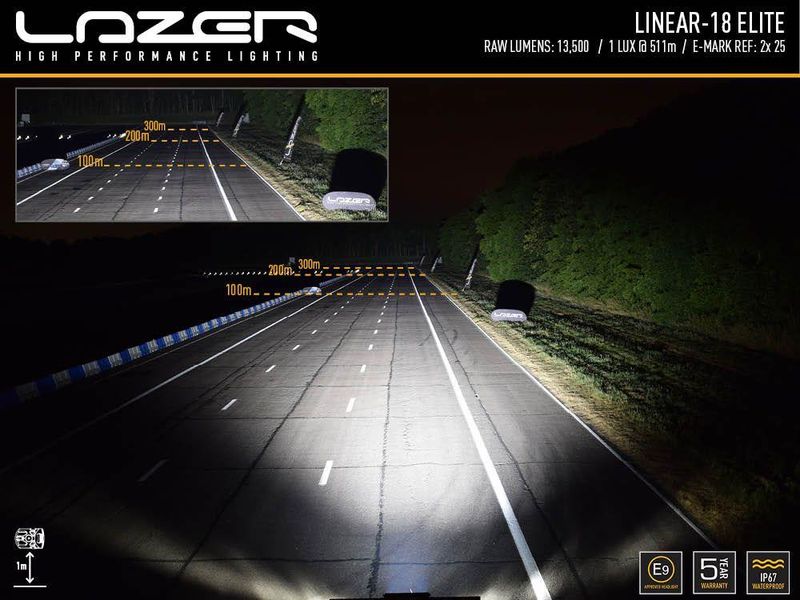 Lazer® Linear 18 ELITE 13500 lumen