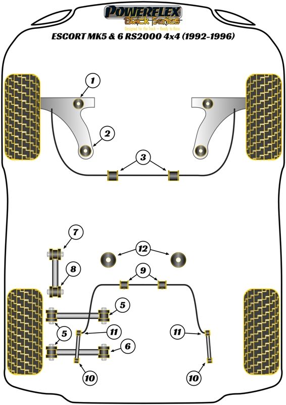 Rear Track Rod To Anti Roll Bar Link Rod