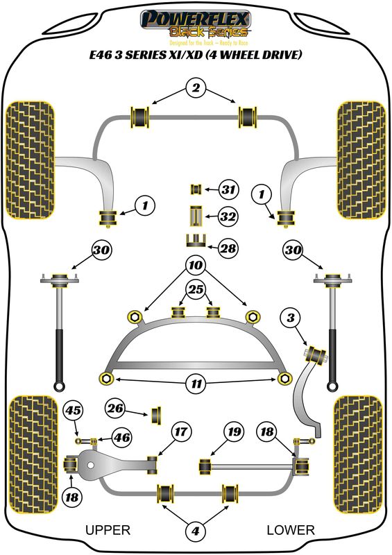 Exhaust Mounting Bush & Bracket