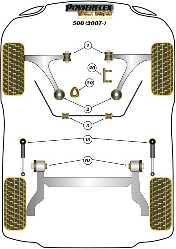 Rear Shock Absorber Top Mounting Bush