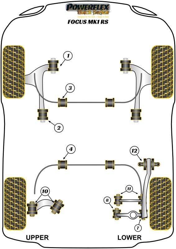 Front Wishbone Lower Rear Bush