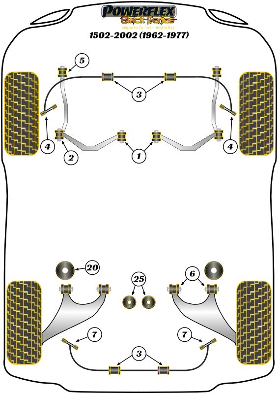 Rear Diff Rear Mounting Bush