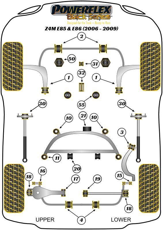 Exhaust Mounting Bush & Bracket
