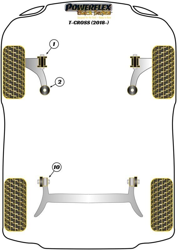 Front Wishbone Rear Bush