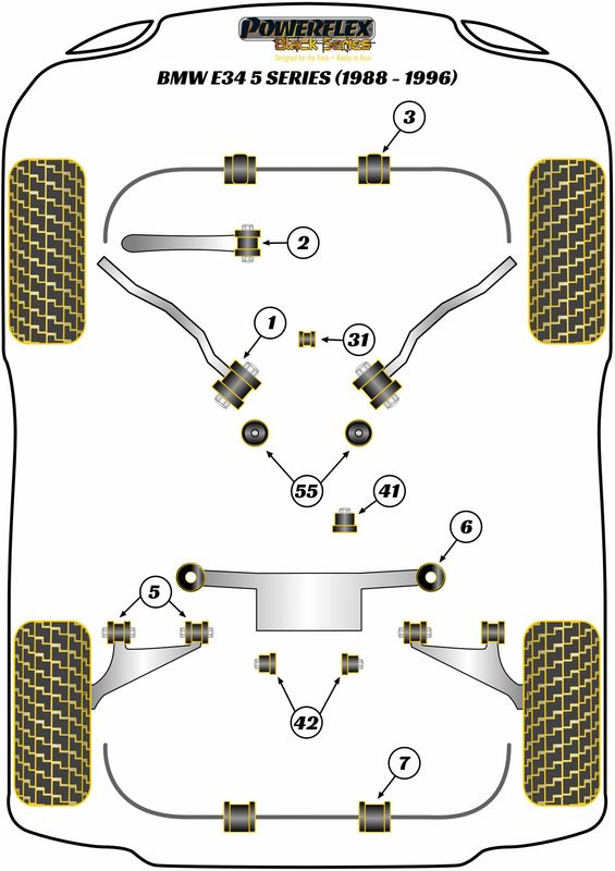 Front Lower Control Arm Inner Bush