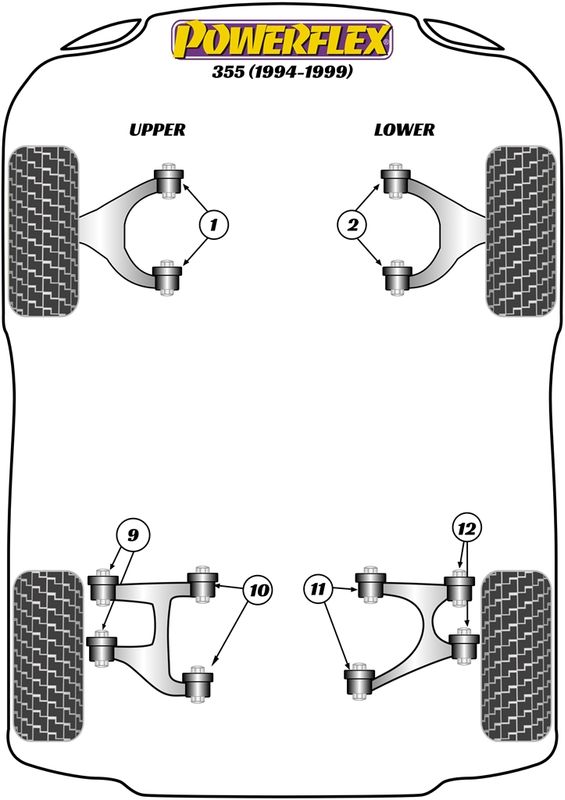 Rear Lower Wishbone Outer Bush
