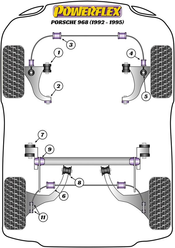 Rear Anti Roll Bar Bush 19mm