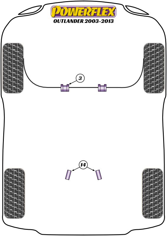 Rear Diff Front Mounting Bush