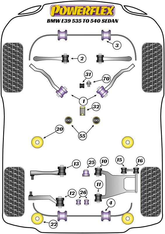 Rear Subframe Mounting Front Insert