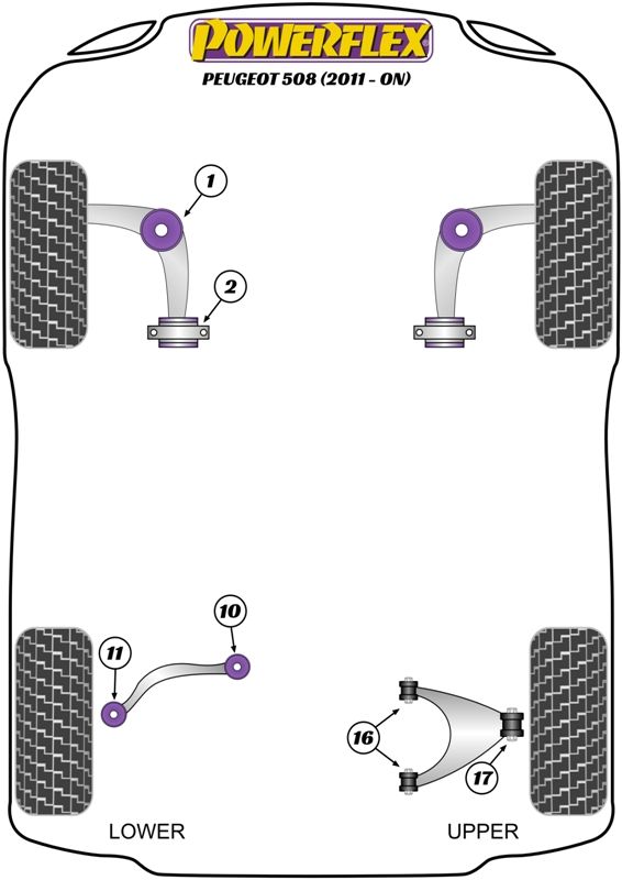 Front Wishbone Rear Bush
