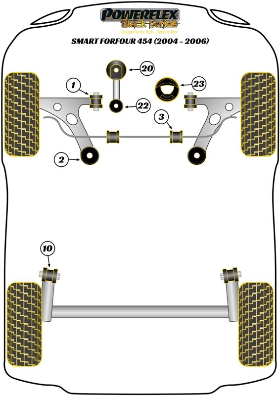 Lower Engine Mount Large Bush Insert