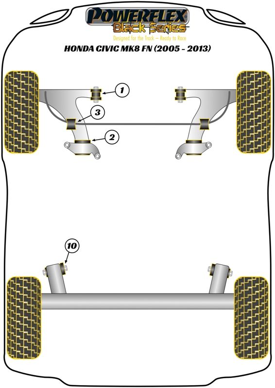 Front Anti Roll Bar Bush