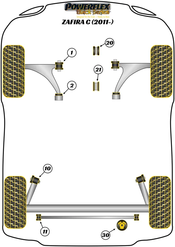 Rear Engine Mounting Insert