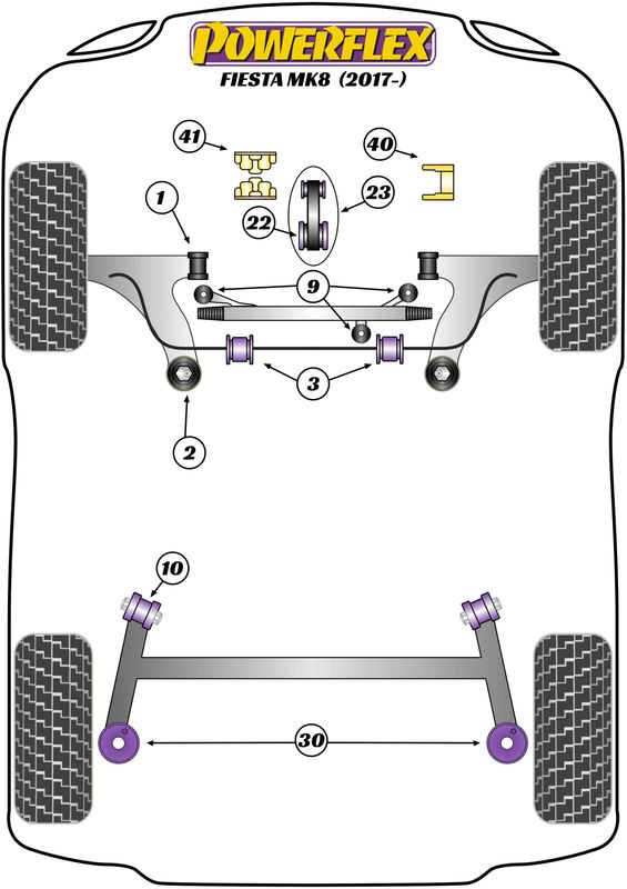 Upper Gearbox Mount Insert
