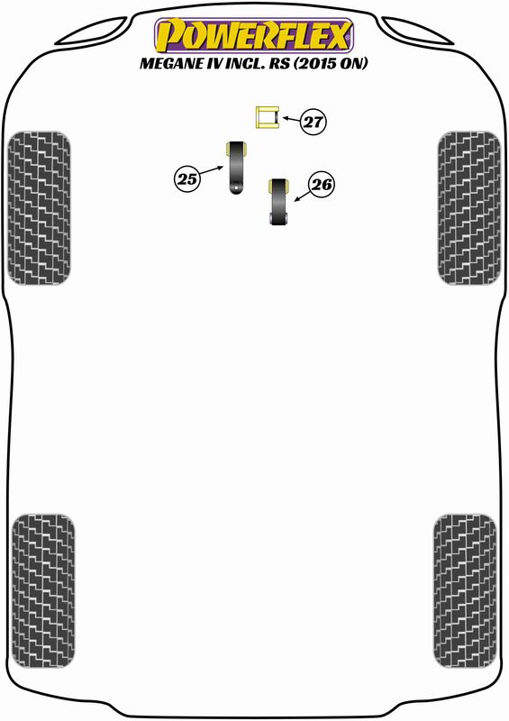 Upper Engine Mount Insert - Road