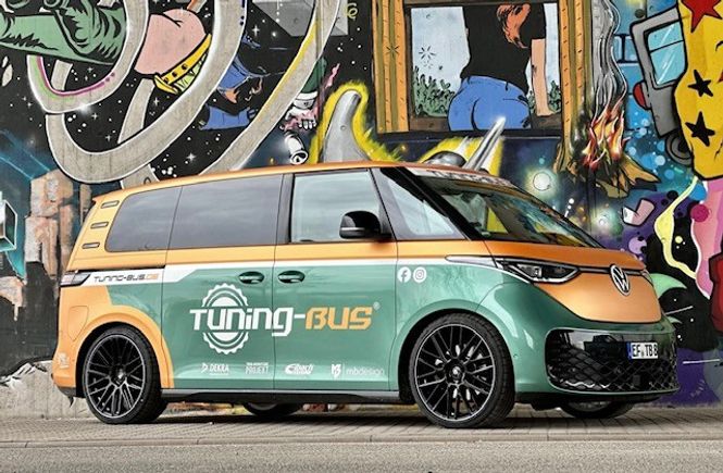 Hovedbilde MB-design KV4 Glosse black VW ID Buzz 22