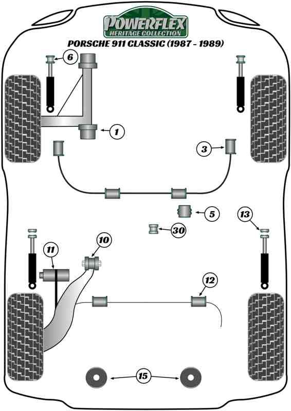 Front Anti Roll Bar Bush 22mm