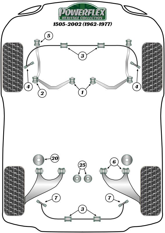 Anti Roll Bar Bush 15mm