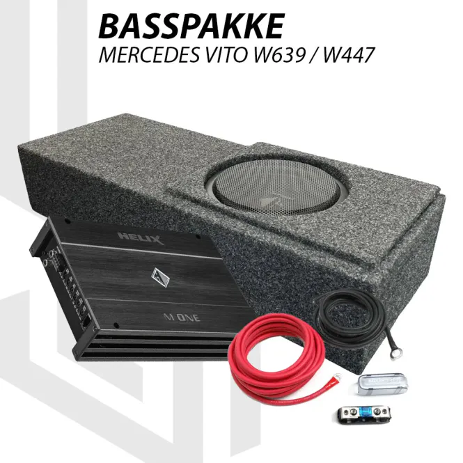 Hovedbilde Basspakke Mercedes Vito Mercedes Vito varebil 2004 --> 600W R
