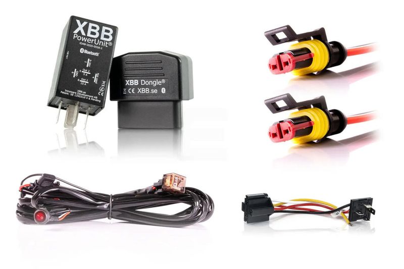XBB styrestrømspakke, plug and play Pakke med 2 x Superseal kontakter